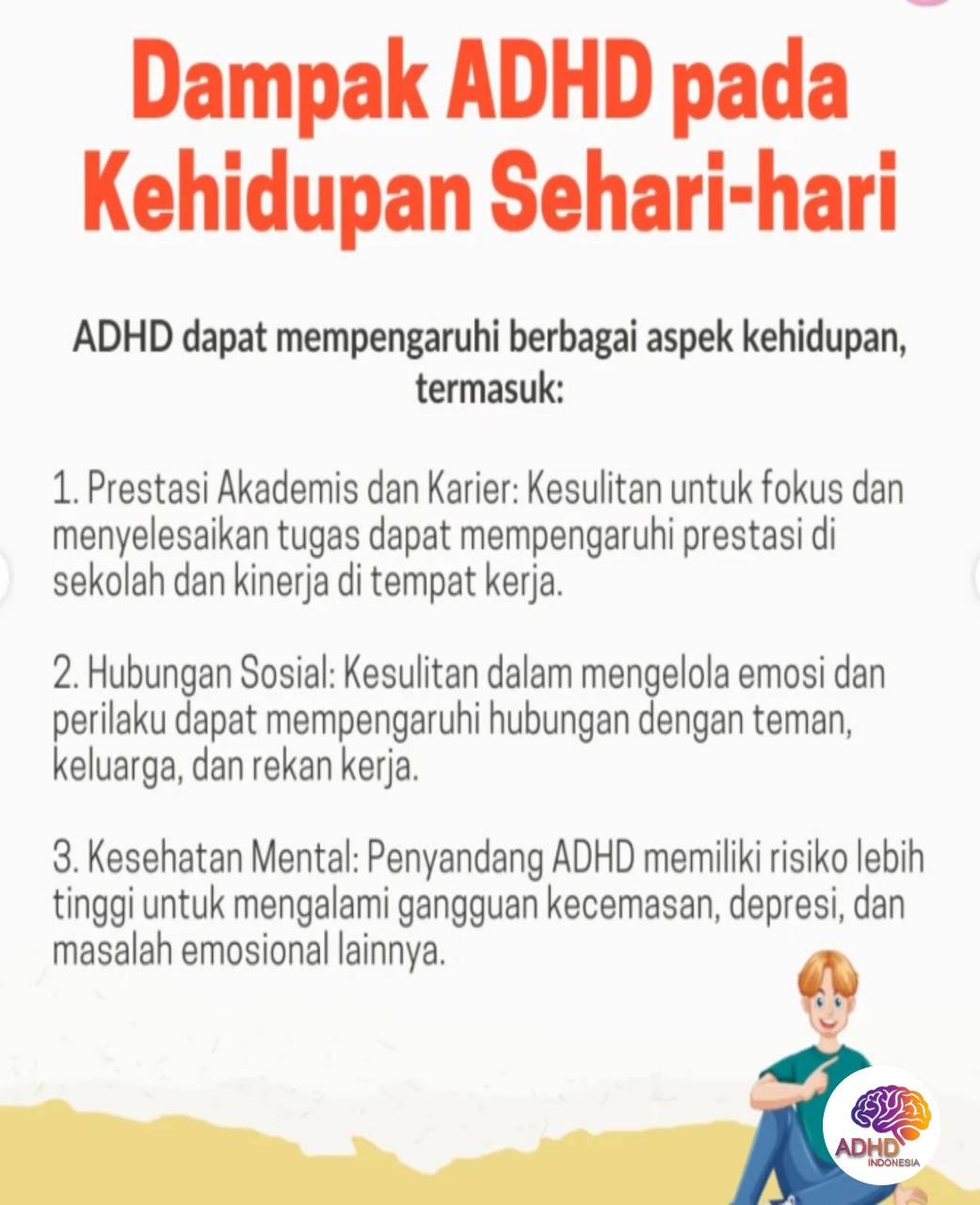 ADHD dan Hubungan Sosial Anak di Lingkungan Sekolah di Kabupaten Tulang Bawang