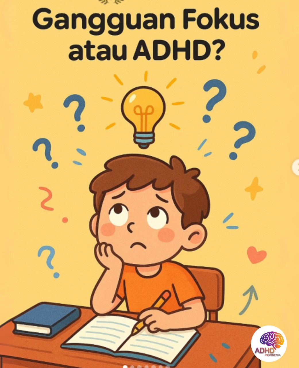 ADHD dan Kesulitan Fokus Anak: Edukasi untuk Keluarga di Kabupaten Tulang Bawang