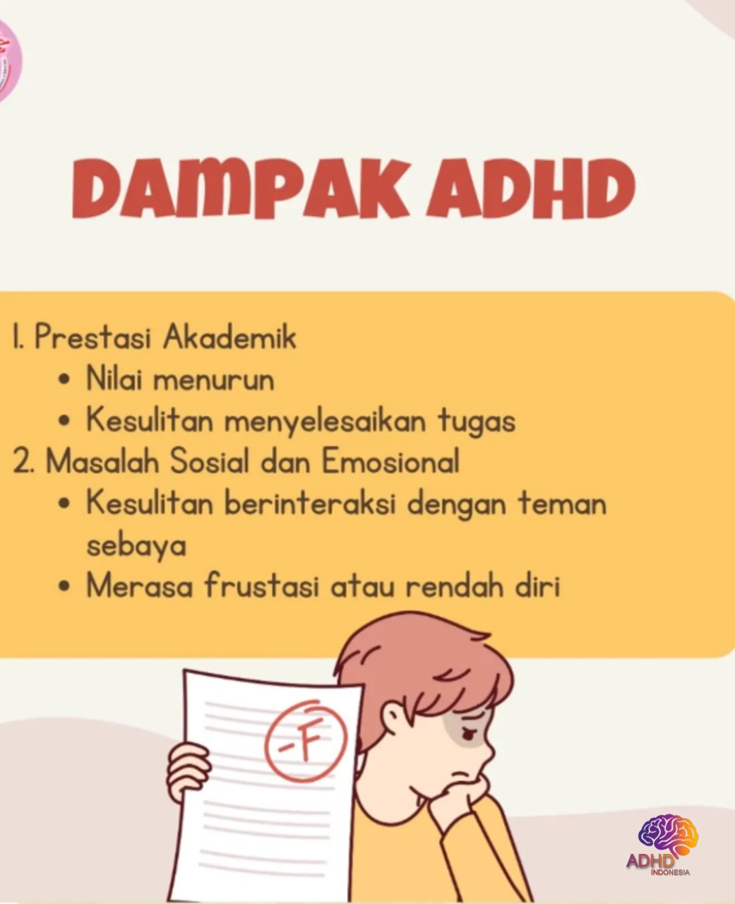 Dampak ADHD terhadap Proses Belajar Anak di Kabupaten Tulang Bawang
