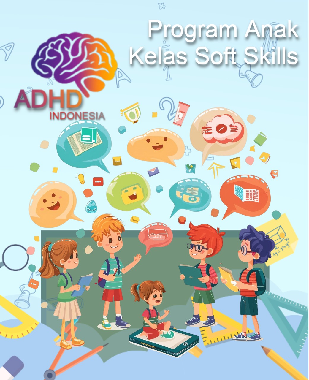 Program ADHD Indonesia Kabupaten Tulang Bawang Kelas Soft Skills Anak ADHD