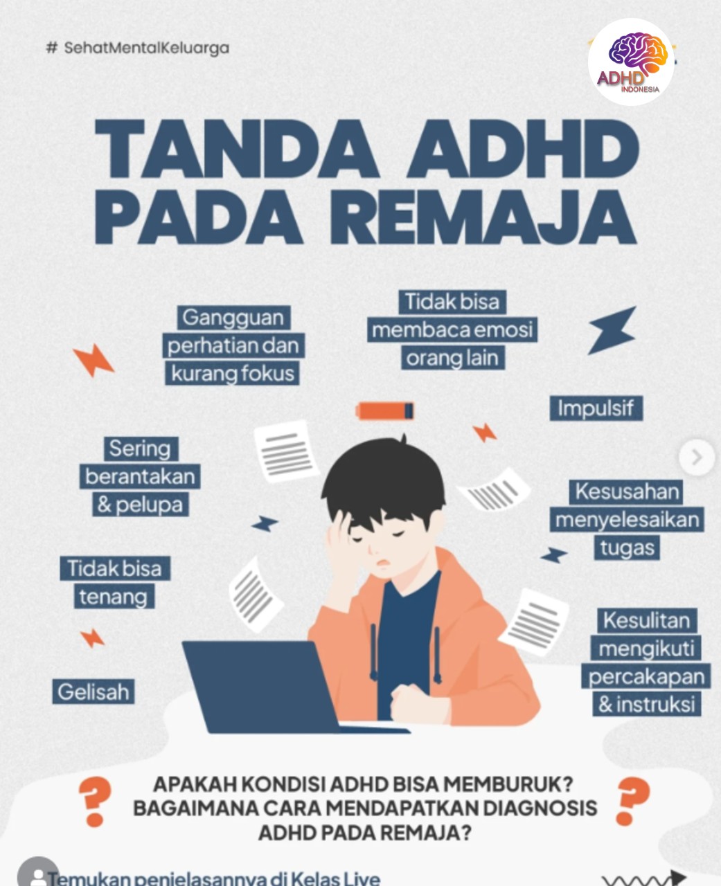 Screening ADHD Non-Diagnostik: Edukasi Awal bagi Orang Tua di Kabupaten Tulang Bawang